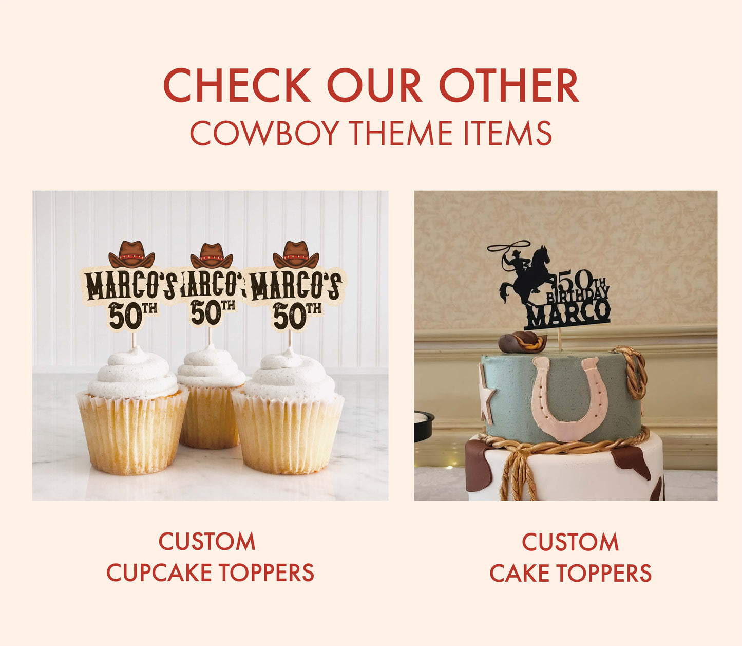 Cowboy Photo Props