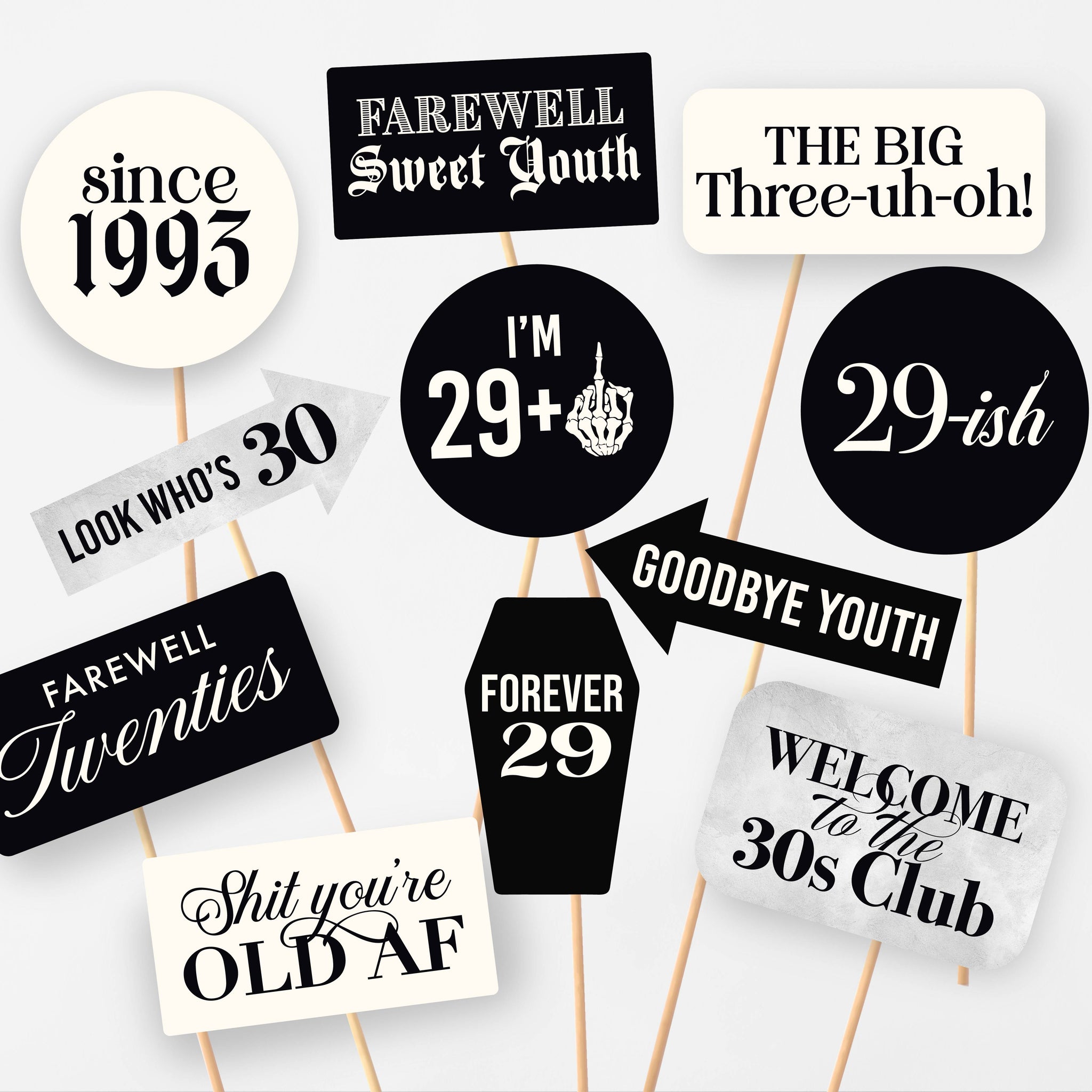 RIP 20s Photo Props